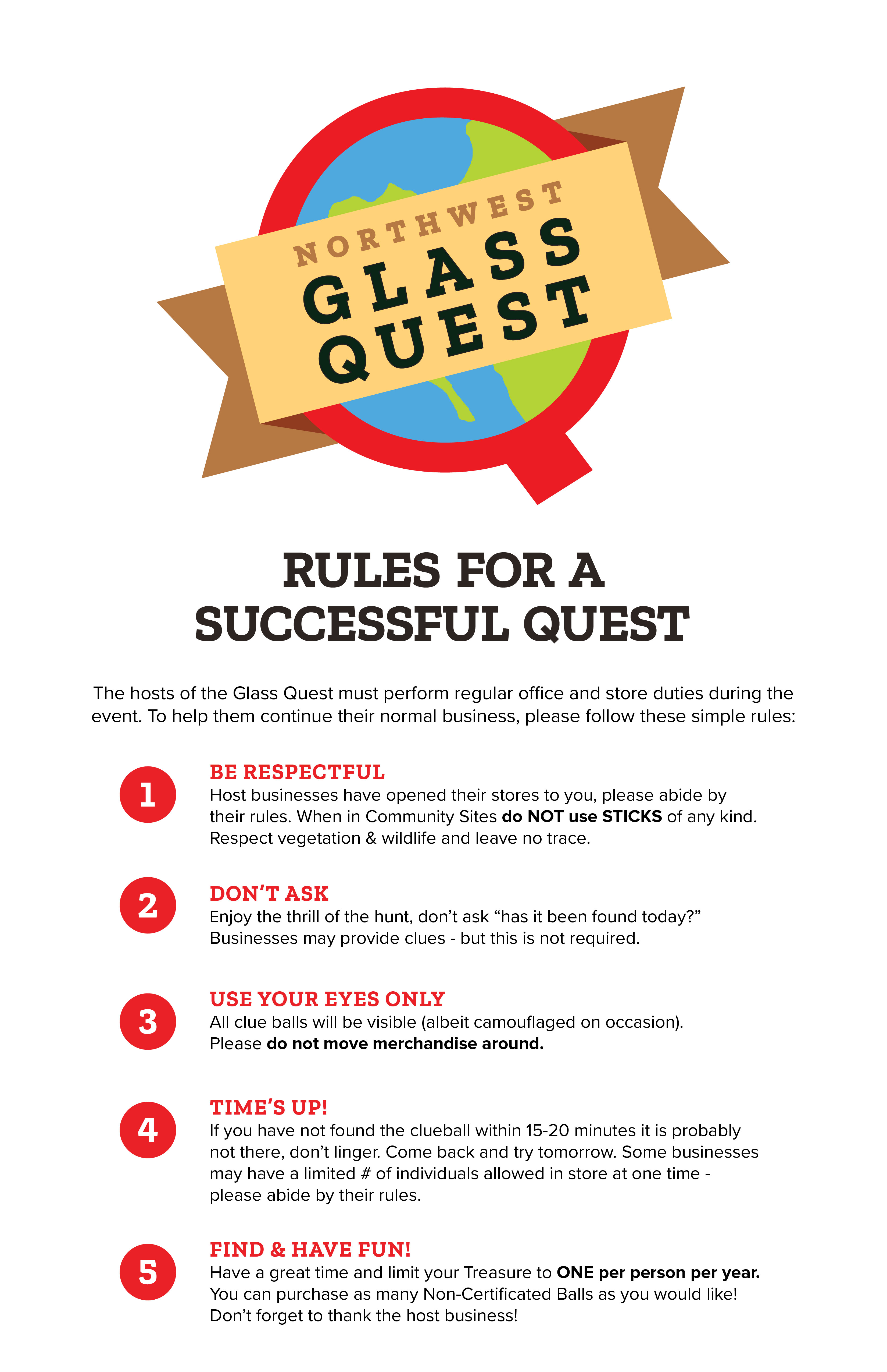 Start Your Quest Glass Quest